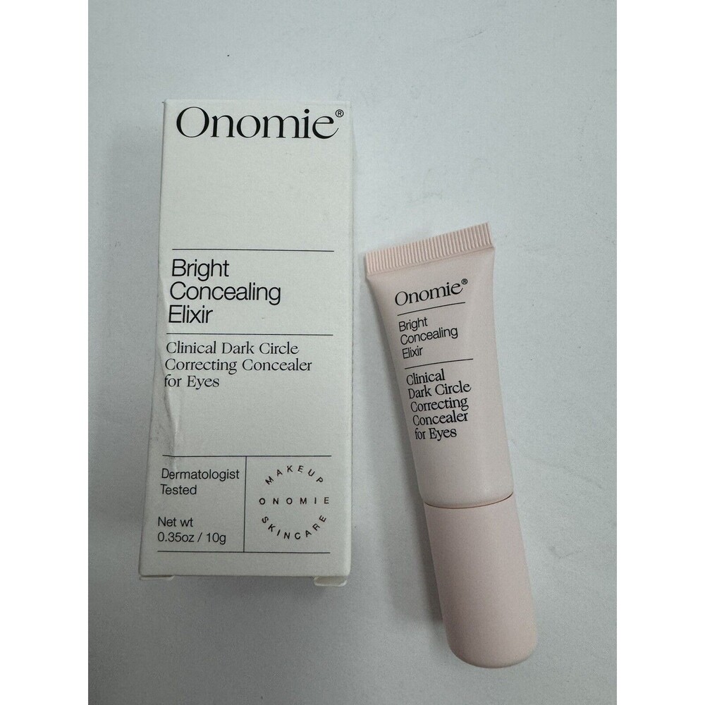 Onomie Bright Concealing Elixir Montagu Light Warm 0.35oz Dark Circle Correcting